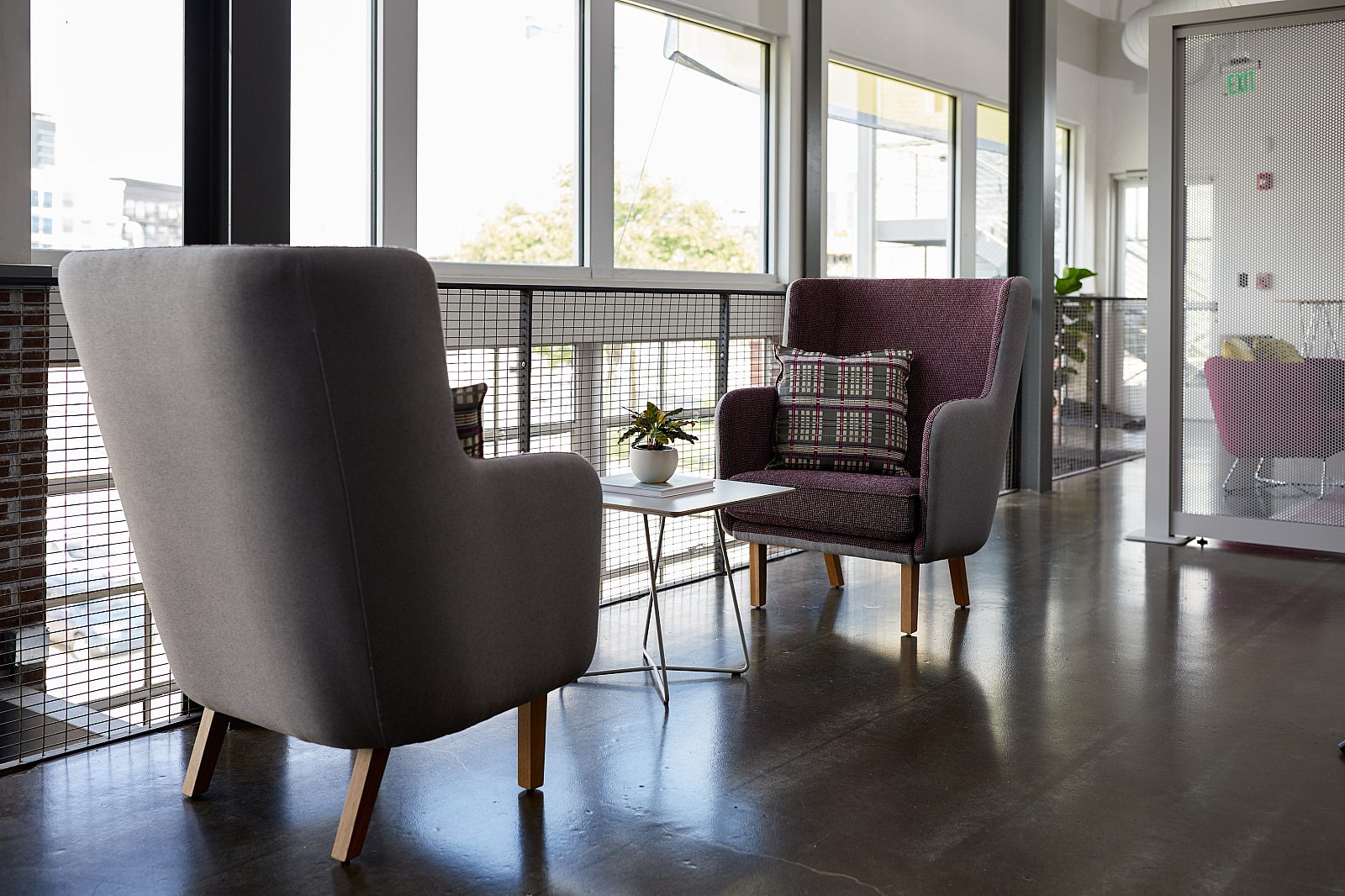 Knoll Environment Rockwell Unscripted® High Back Lounge Chair | Facility Designs